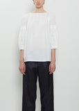 Dense Khadi Cotton Mary Ellen Mark Blouse — Rice