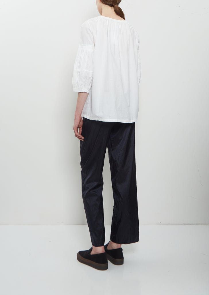 Dense Khadi Cotton Mary Ellen Mark Blouse — Rice