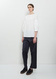 Dense Khadi Cotton Mary Ellen Mark Blouse — Rice