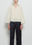 Fine Khadi Cotton Peasant Blouse