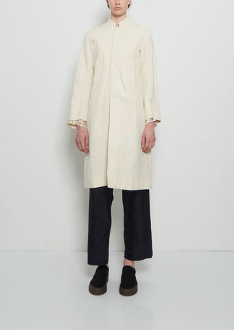 Heirloom Cotton Linen Indian Coat