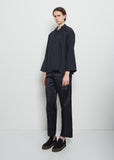 Khadi Cotton Kyrgyz Top — Midnight