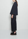 Khadi Cotton Kyrgyz Top — Midnight