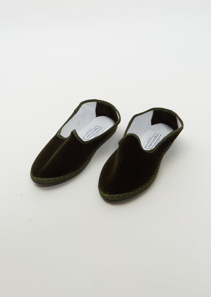 Classic Papusse Slip On — Olive