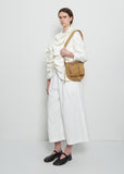 Gabardine Bodybag, Small — Beige