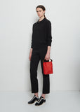Crisp Leather Bag — Red