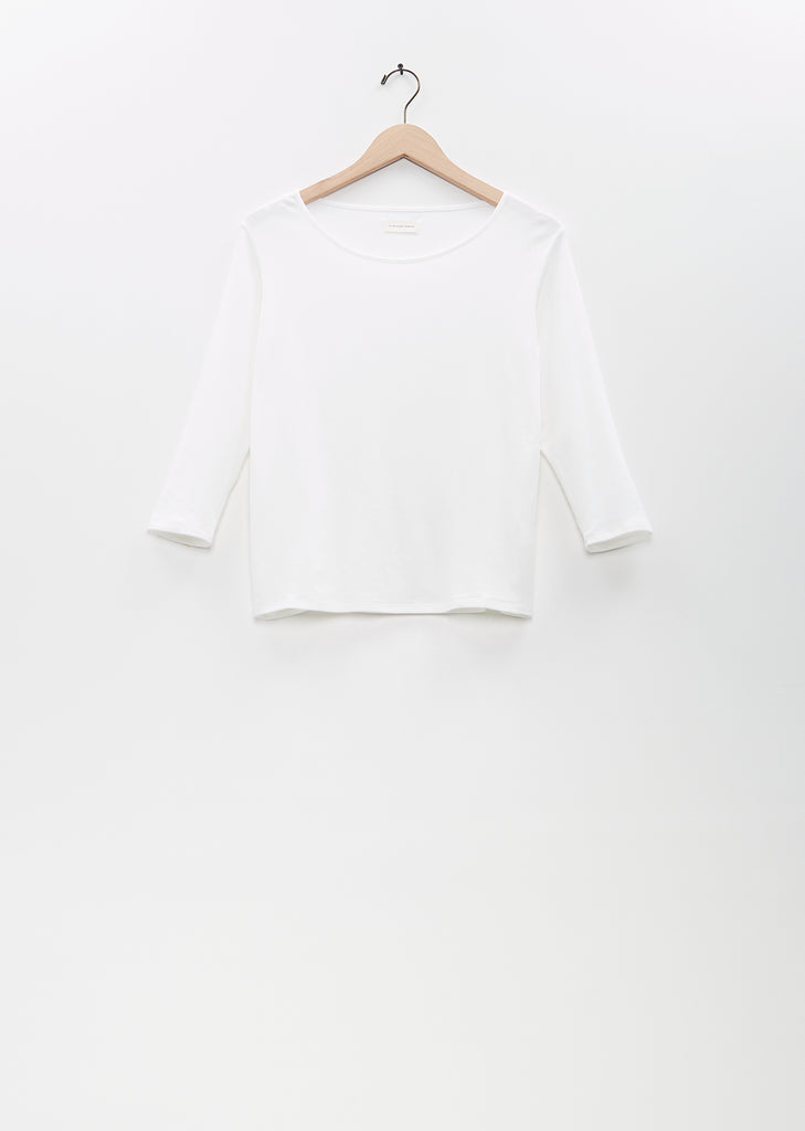 Didion Rib Tee — White