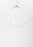 Didion Rib Tee — White