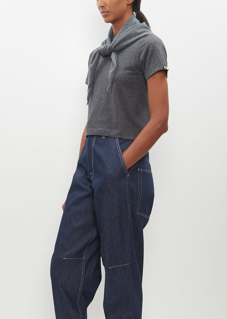 n°35 Bandana Stretch Cashmere Scarf — Felt
