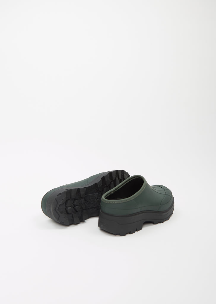 Kassl x Tretorn Eefje Clog — Moss Green