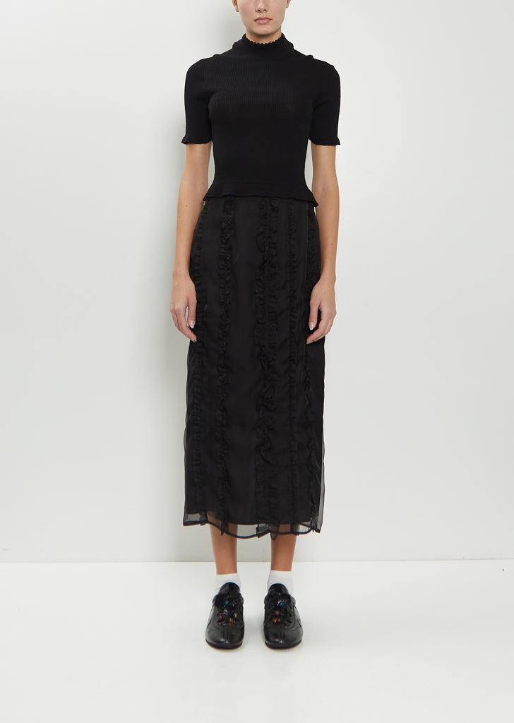 Ocean Silk Skirt