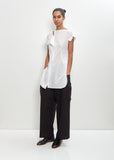 Cotton Right Side Drape Top