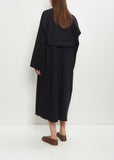 Sleeve Scarf Sleeveless Cotton Dress