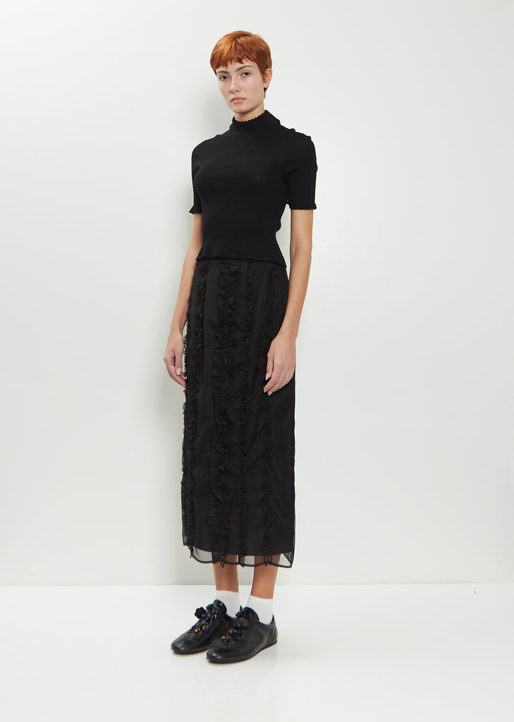 Ocean Silk Skirt