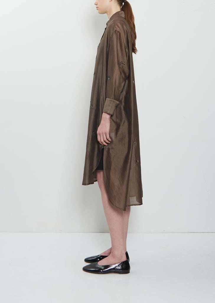 Sequins Purana Shirt Dress