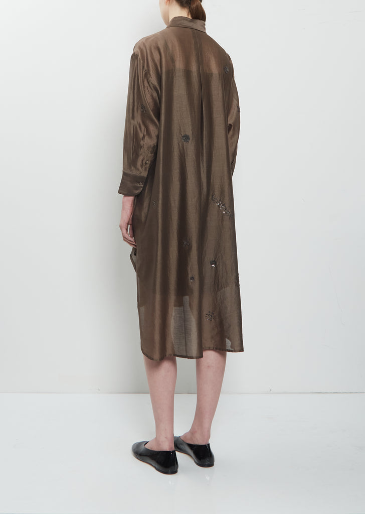 Sequins Purana Shirt Dress
