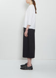 Stretch Light Canvas T-Shirt — White