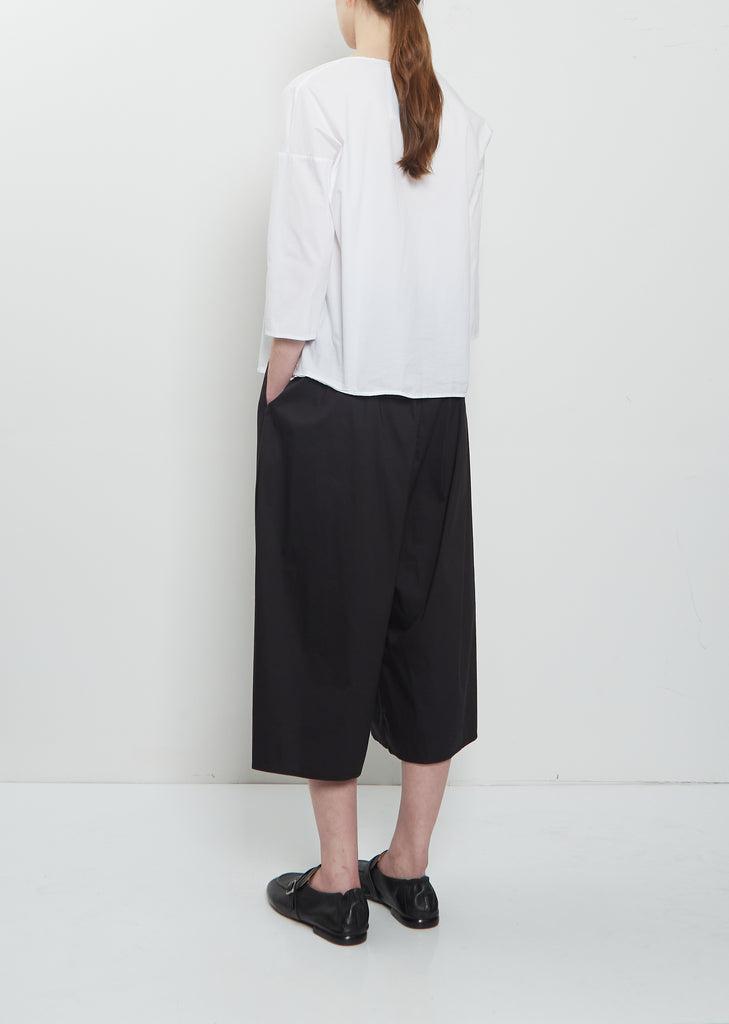 Stretch Light Canvas T-Shirt — White