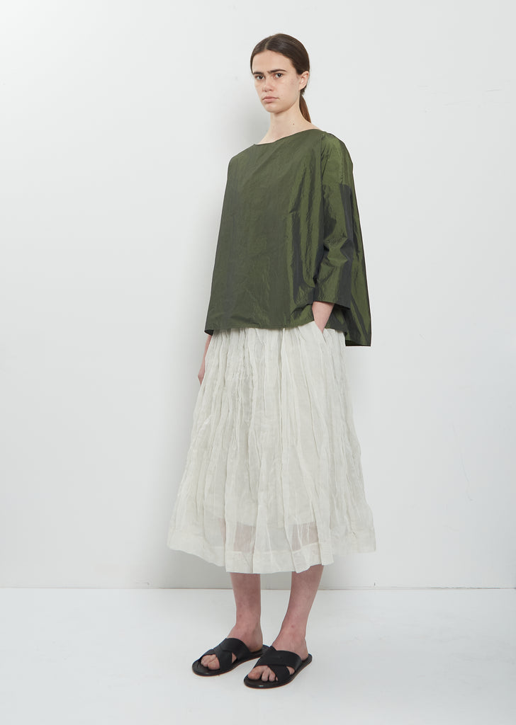 Technical Taffeta Short Tunic
