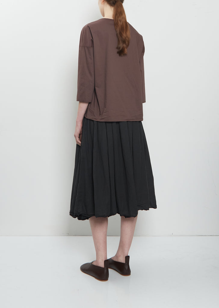 Stretch Light Canvas T-Shirt — Grape