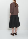 Stretch Light Canvas T-Shirt — Grape