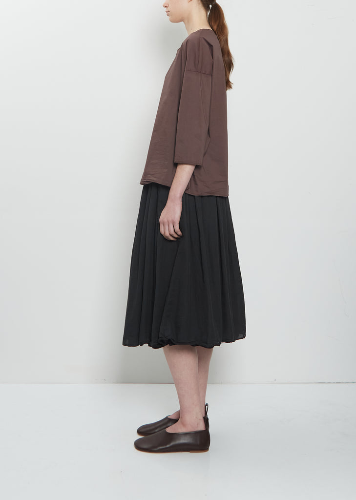 Stretch Light Canvas T-Shirt — Grape