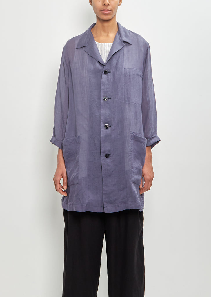 Flax Sheer 3/4 Sleeve Jacket