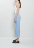 Carrot Cotton Pants — Sky