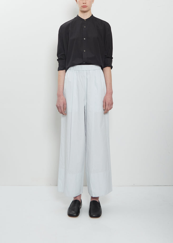 Pajama Long Cotton Pants — Vintage Ice Blue