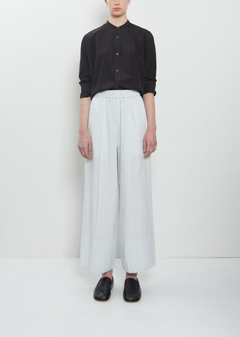 Pajama Long Cotton Pants — Vintage Ice Blue