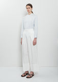 Pajama Long Cotton Pants — Off White