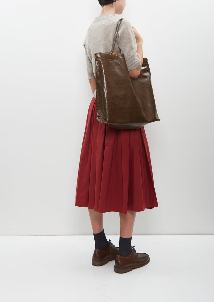 Shopper Bag, Large — Olive