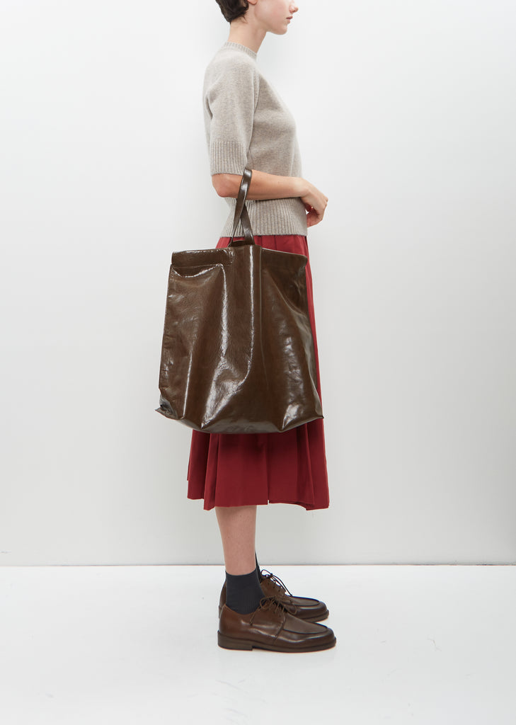 Shopper Bag, Large — Olive