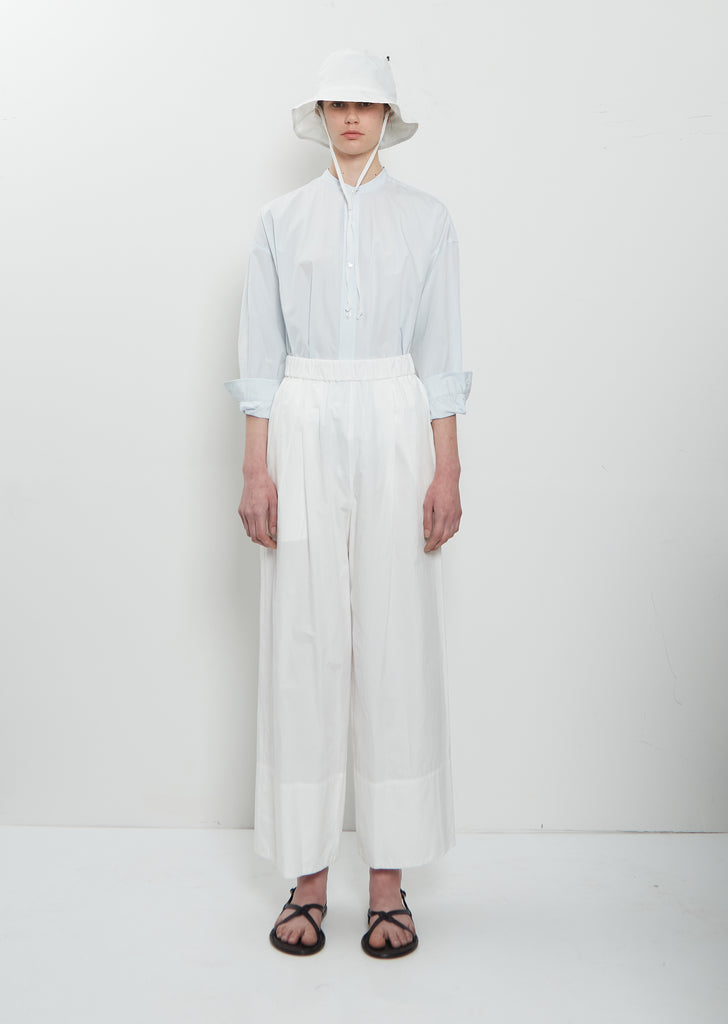 Short Brim Soft Technical Cotton Hat