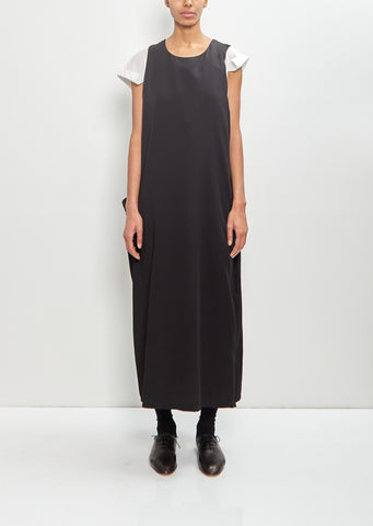 Rayon Sleeveless Right Pocket Dress