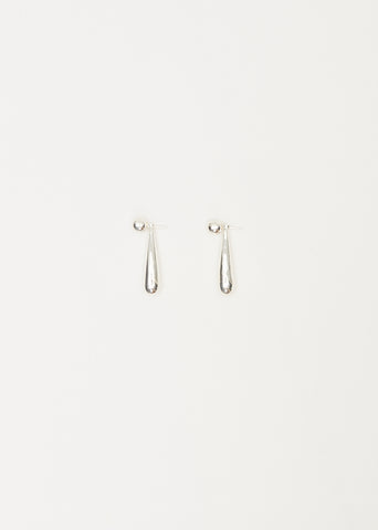 Small Angelika Earrings — Silver