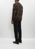 Leopard Jacquard Sweater