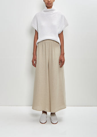 Linen Gaucho Pants