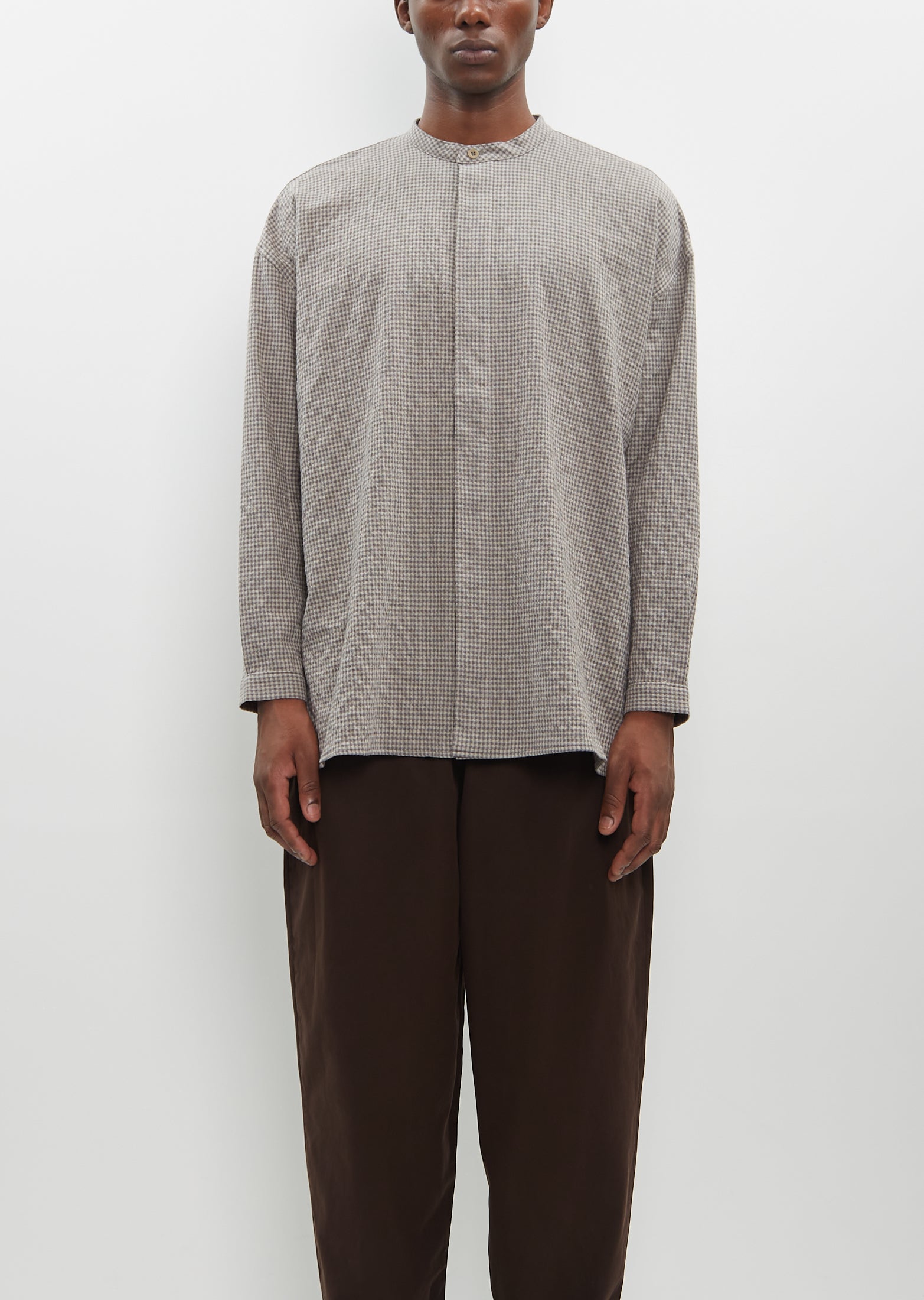 The Fisherman Shirt Gingham – La Garçonne