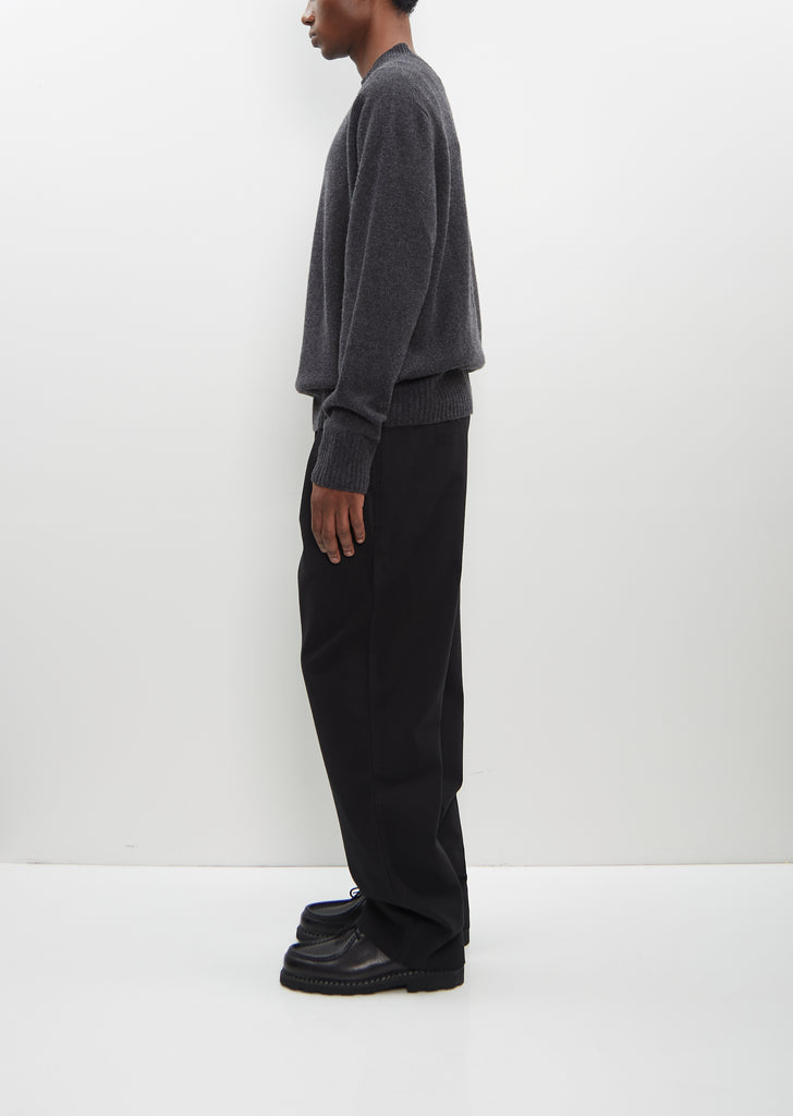 Seamless Crew Neck — Storm Grey