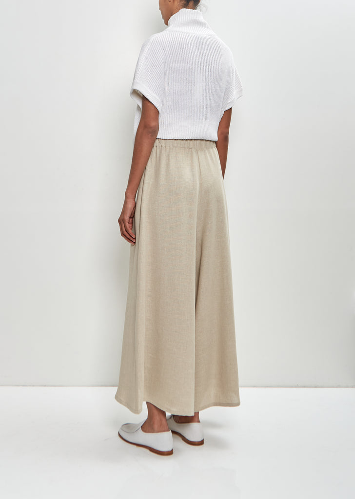 Linen Gaucho Pants