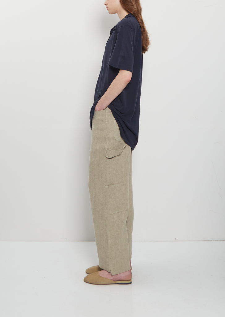 Vic Silk Jersey Polo Shirt
