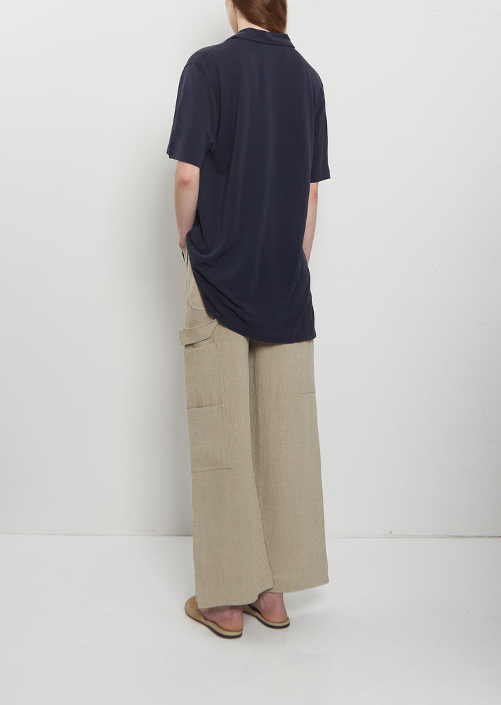 Vic Silk Jersey Polo Shirt