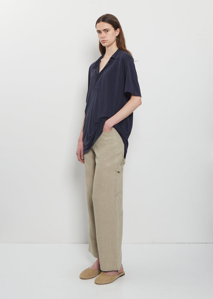 Vic Silk Jersey Polo Shirt