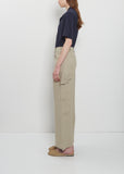 Frankie Heavyweight Linen Workwear Trousers