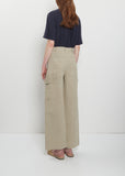 Frankie Heavyweight Linen Workwear Trousers