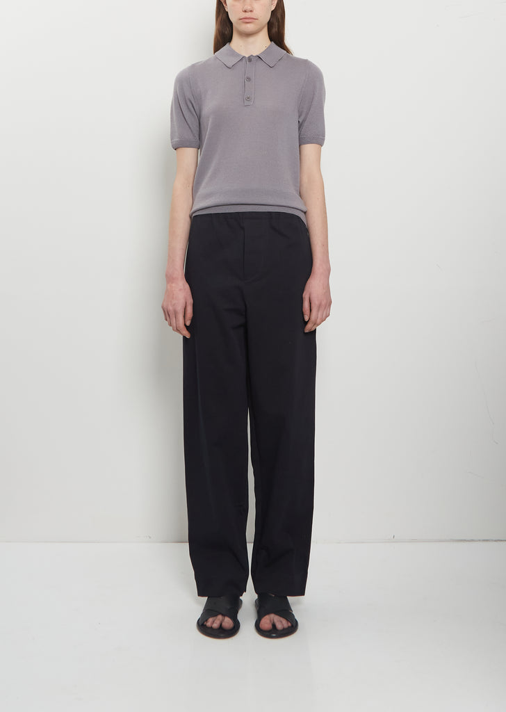 Ed Cotton Drawstring Trousers