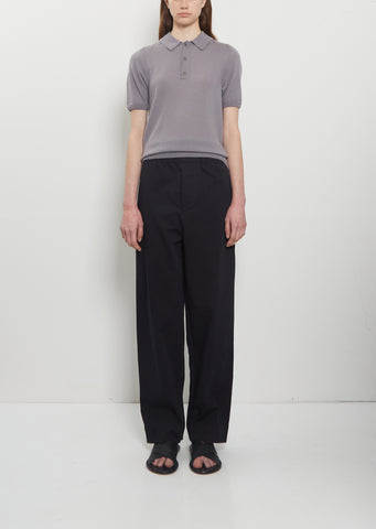 Ed Cotton Drawstring Trousers