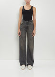 Cotton Denim Bootcut Jean