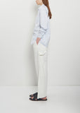 Pablo Unlined Cotton Cashmere Striped Shirt